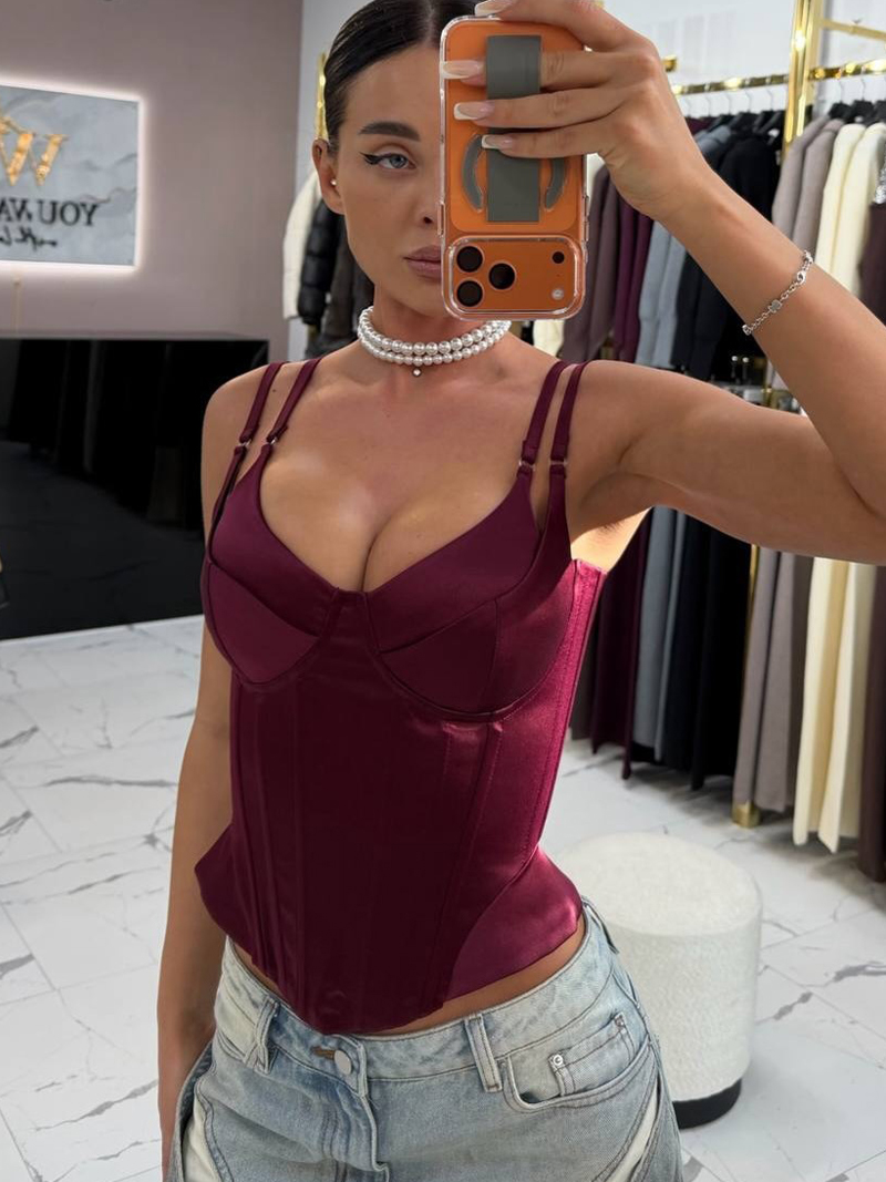 Sexy Women Strapless Corset To - Strapless Bra Backless 评论和价格