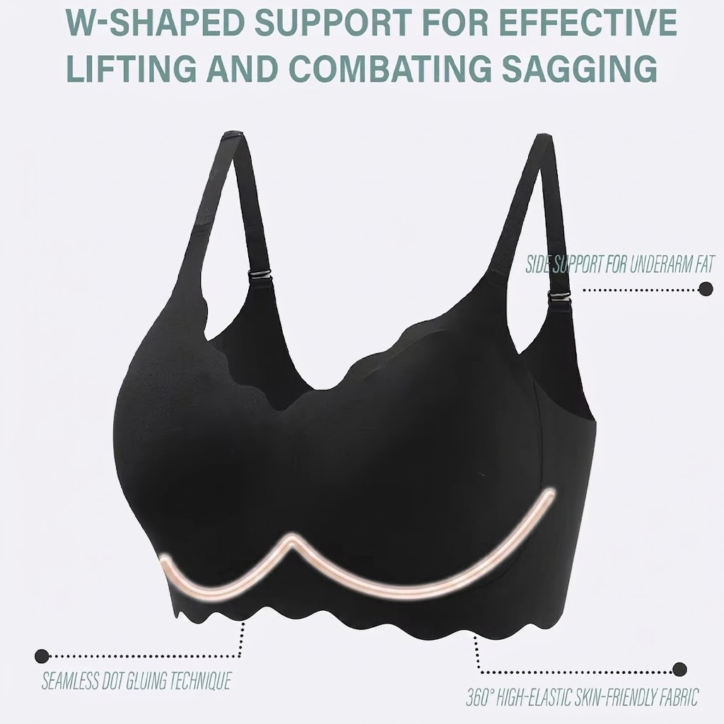 Seamless Wireless Supportive B - Bralette Wireless Soft 评论和价格